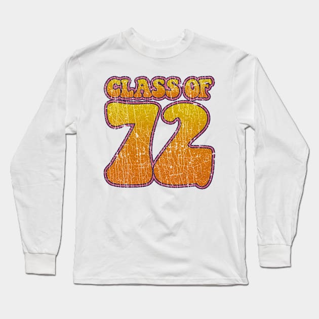 Class of 1972 Long Sleeve T-Shirt by JCD666